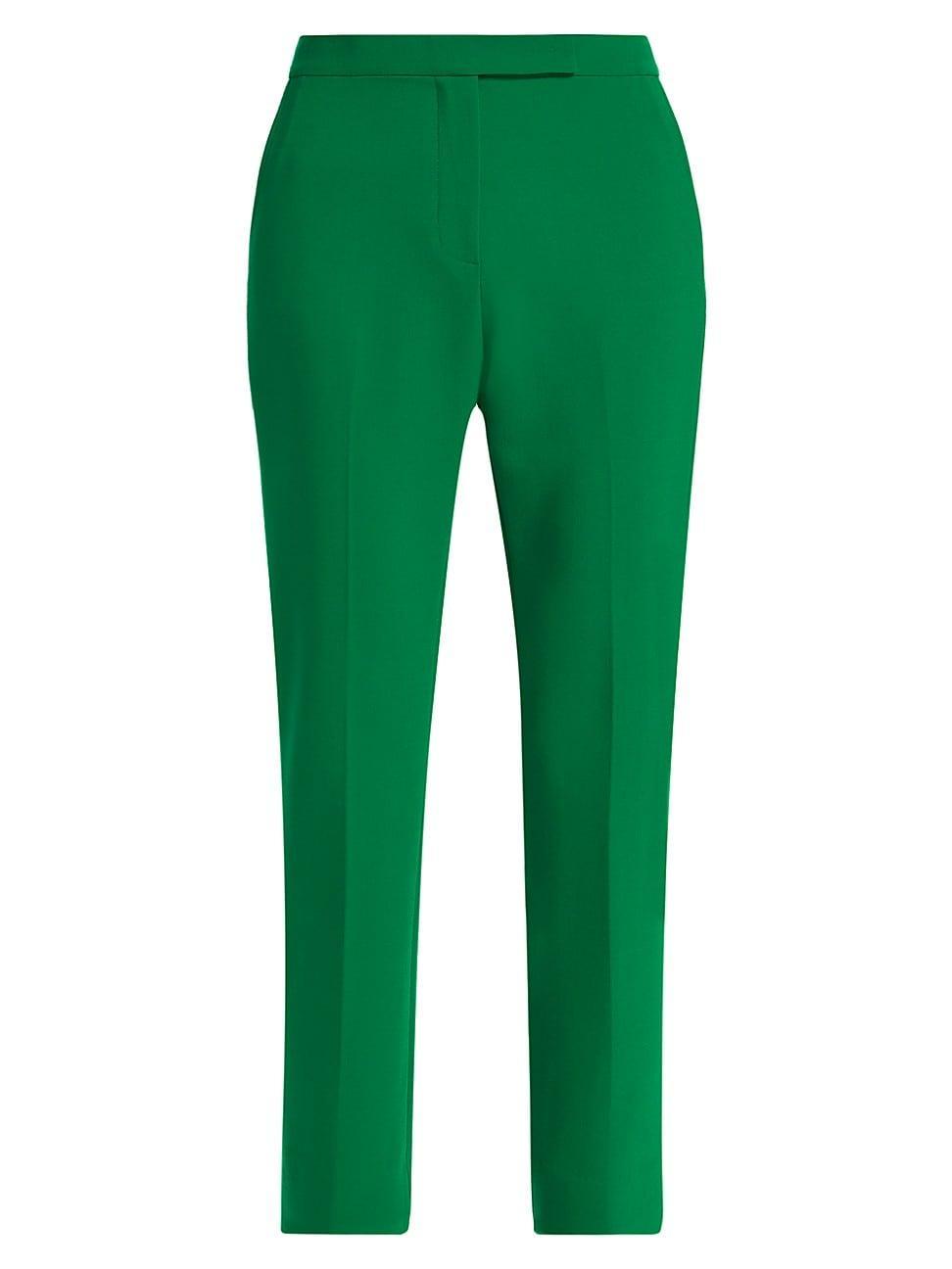 Womens Fuoco Wool-Blend Straight-Leg Pants Product Image