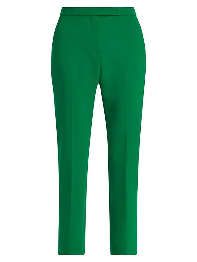 Max Mara Fuoco Stretch Wool Ankle Trousers Product Image