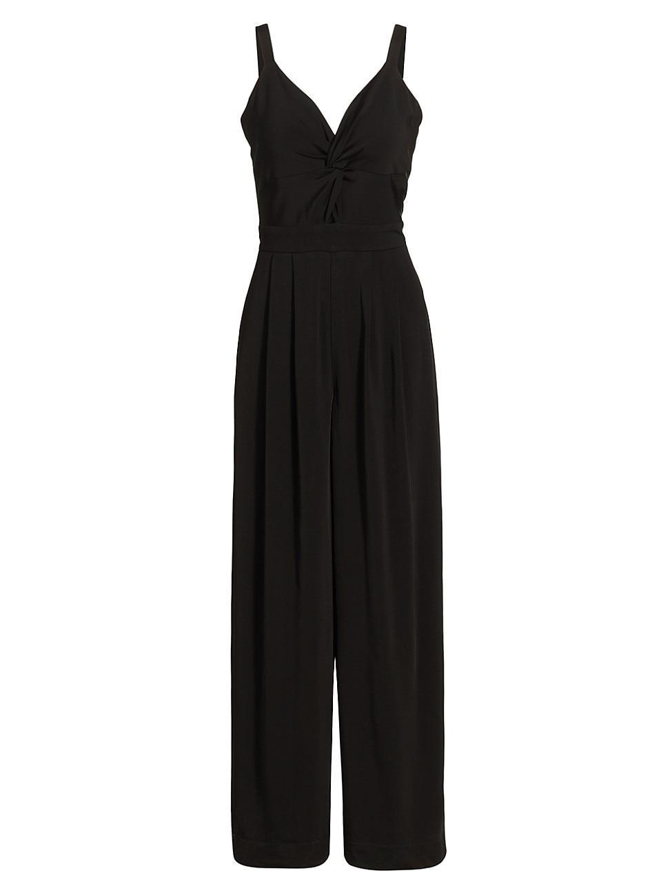 Womens The Helena Twisted Wide-Leg Jumpsuit Product Image