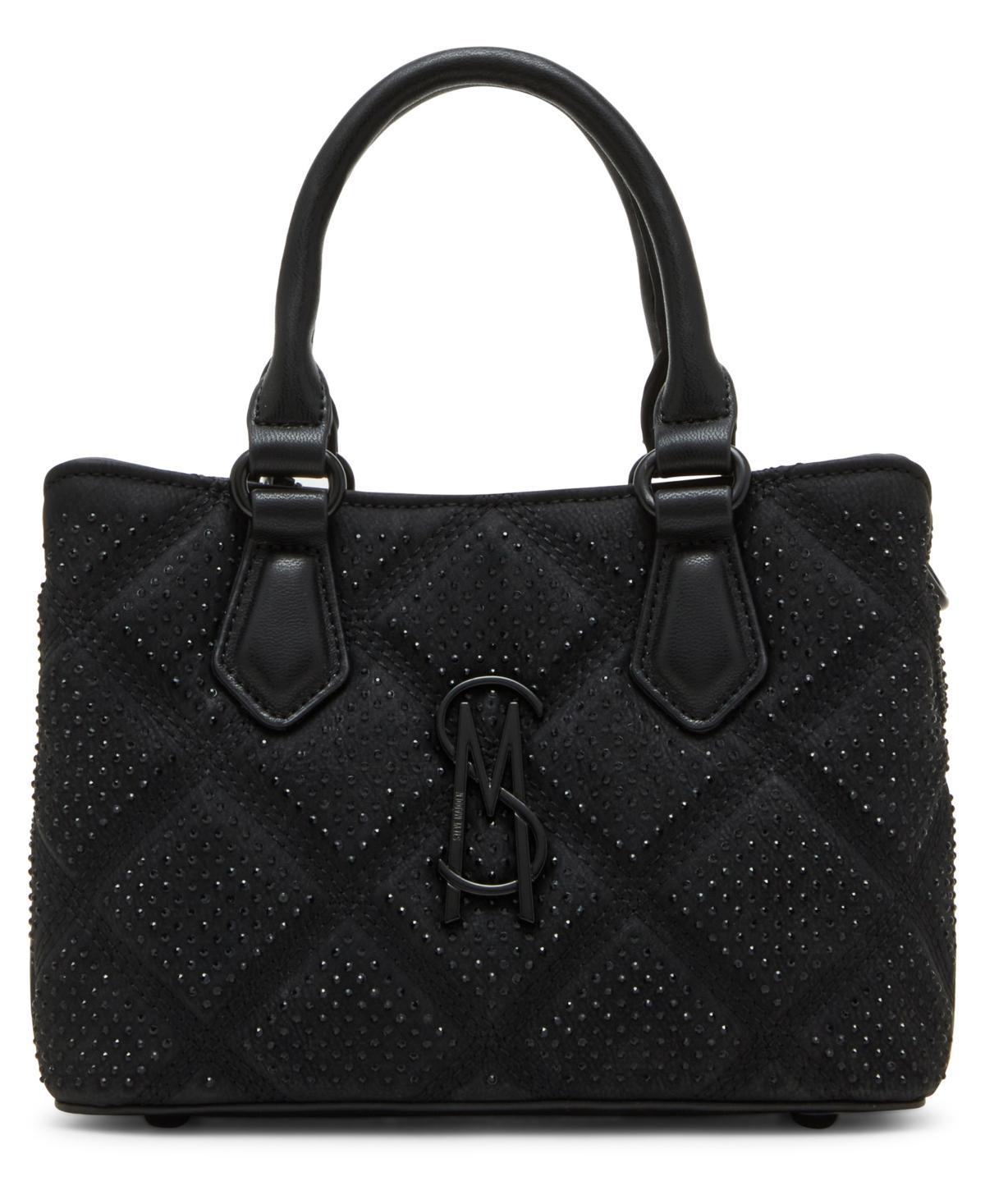 Steve Madden Womens Mickey Embellished Satchel Bag Product Image