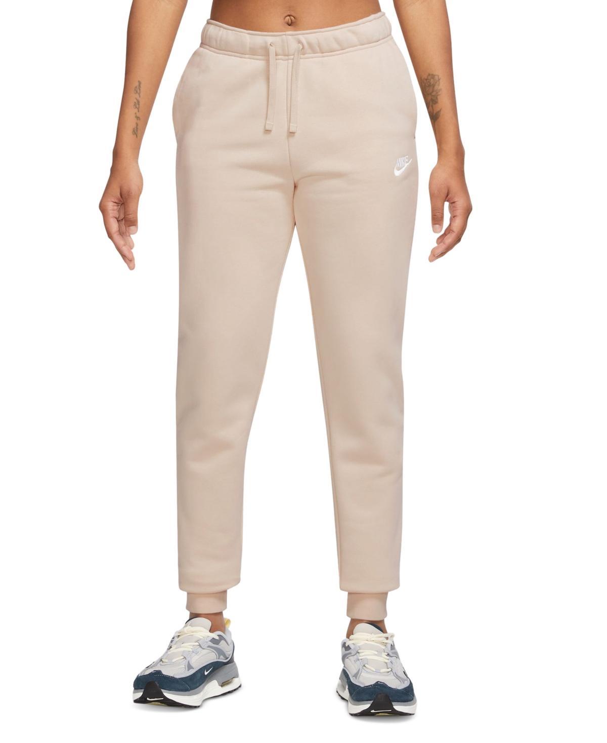 Womens Nike Sportswear Club Fleece Midrise Joggers Product Image