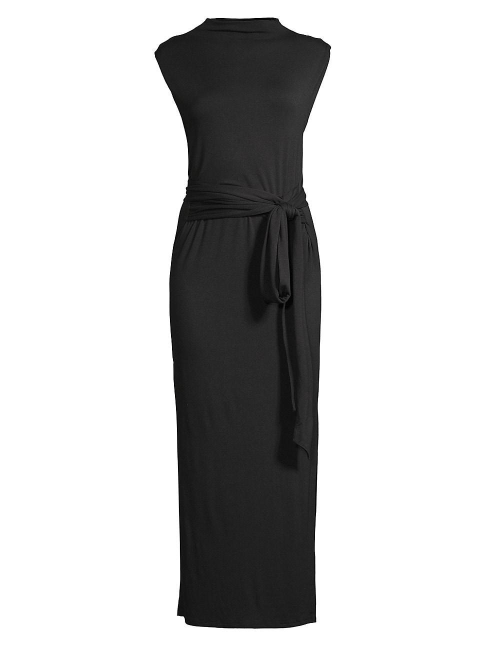 Womens Eden Sleeveless Sash Maxi Dress Product Image