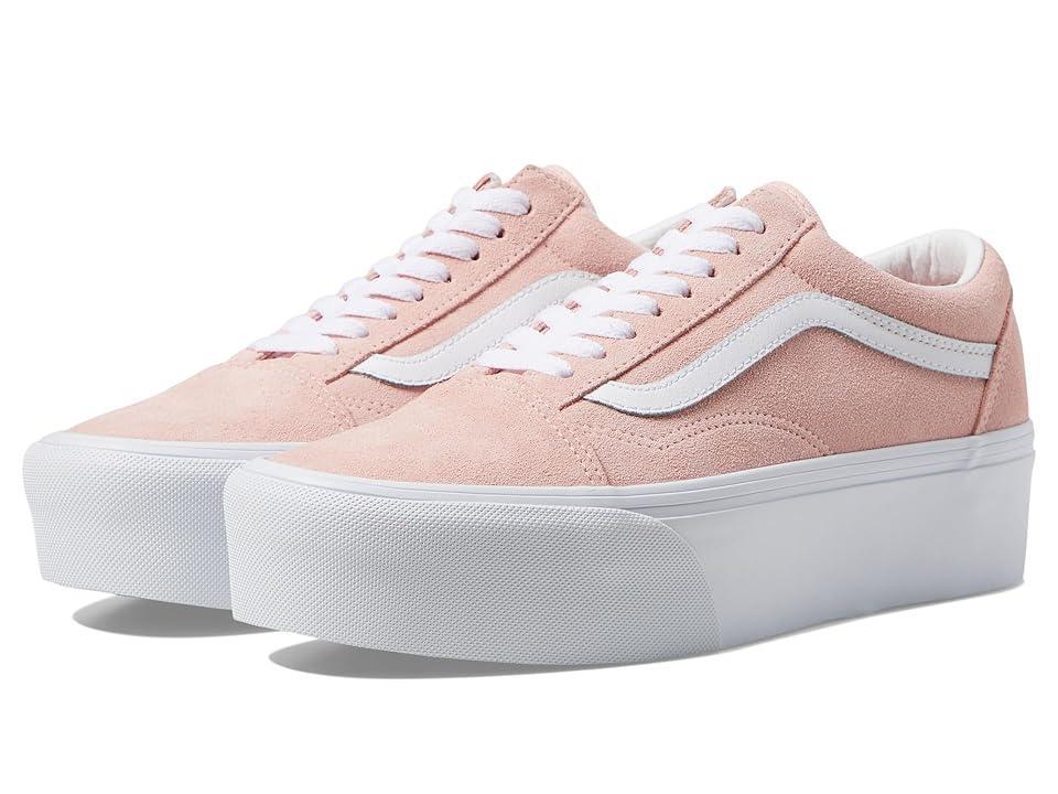 Vans Womens Orange Old Skool Stackform Sneakers Product Image