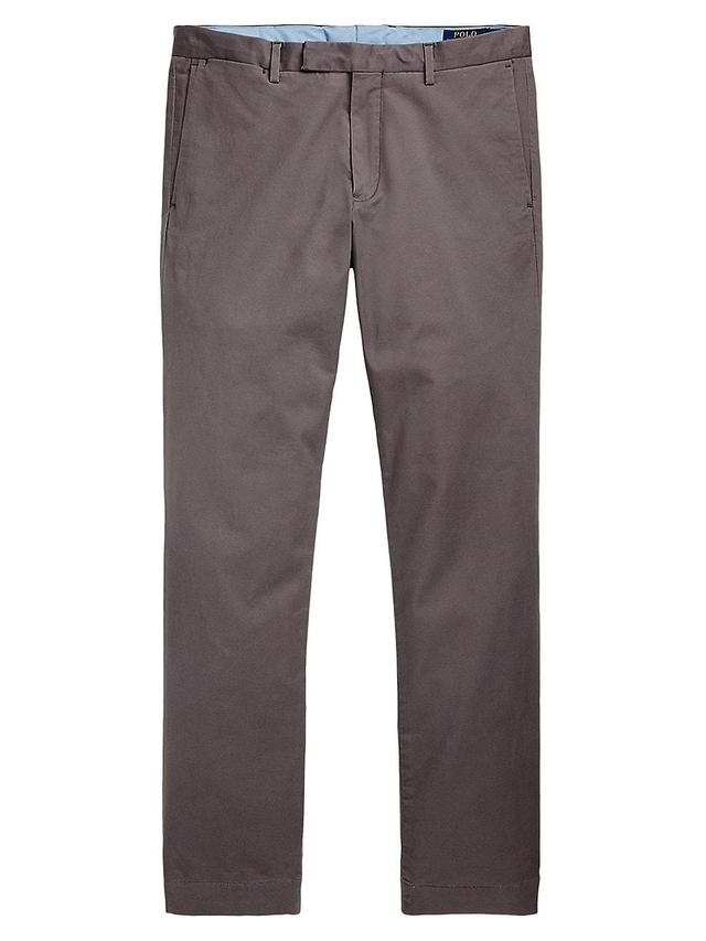 Mens Stretch Cotton-Blend Pants Product Image