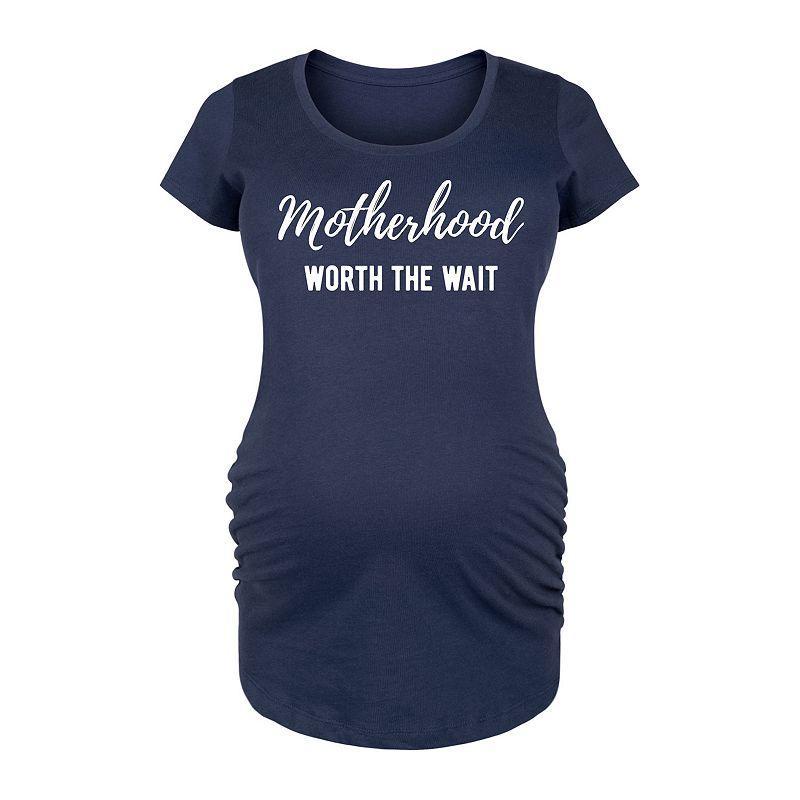 Maternity Motherhood Worth The Wait Graphic Tee, Womens Product Image