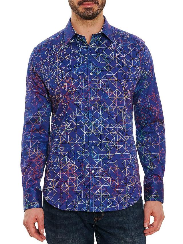 Mens Santiago Woven Long-Sleeve Shirt Product Image