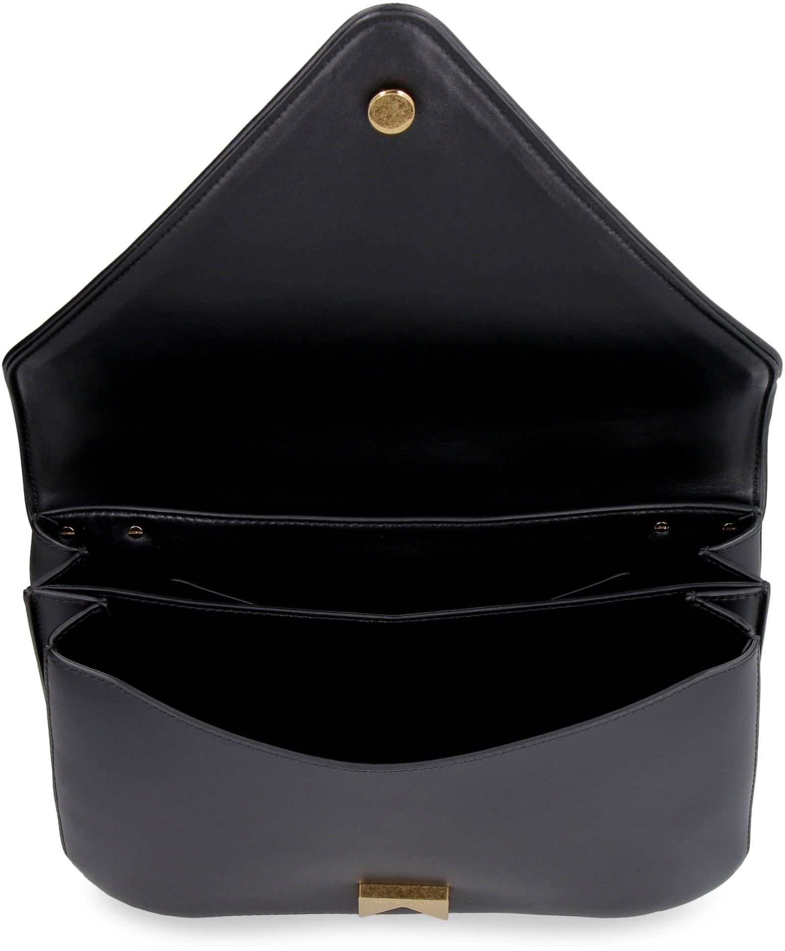 Mount Leather Envelope Bag In Black Product Image