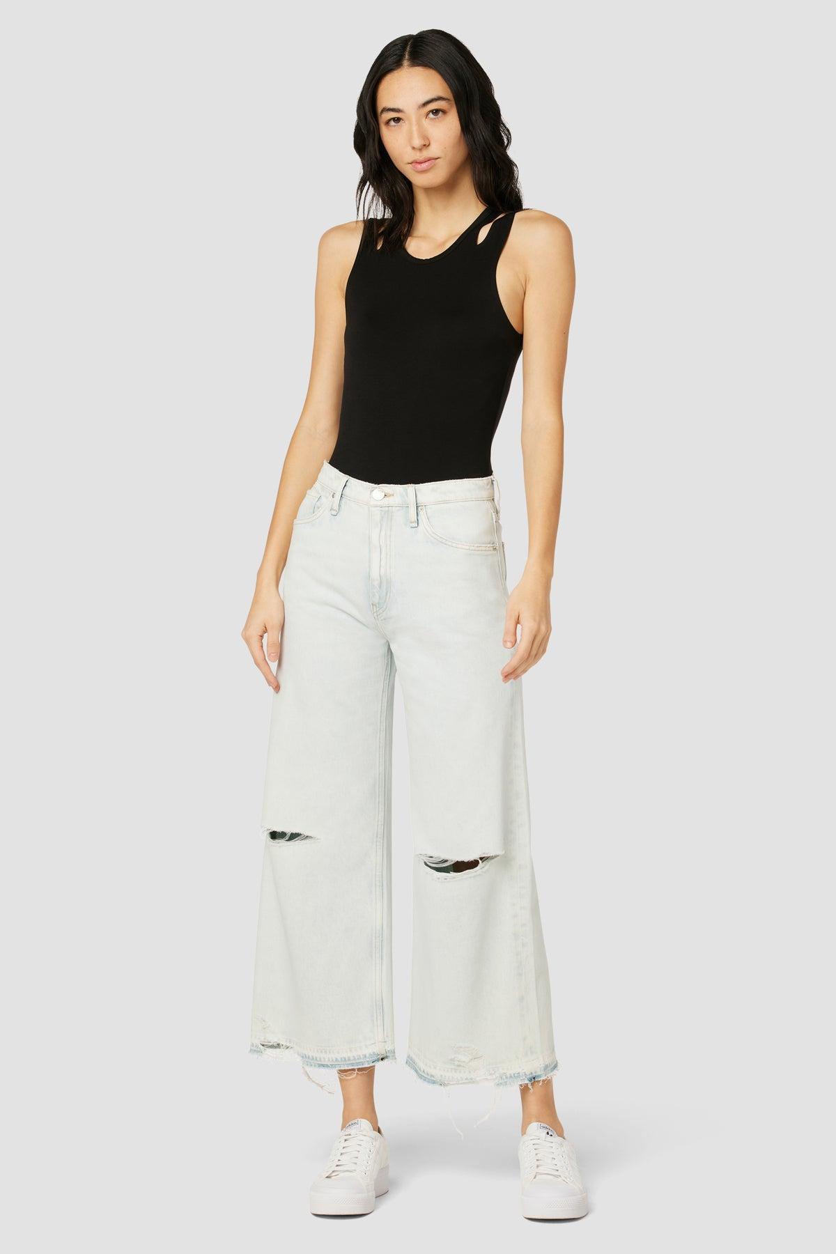 Jodie Wide Leg Crop Jean Female Product Image