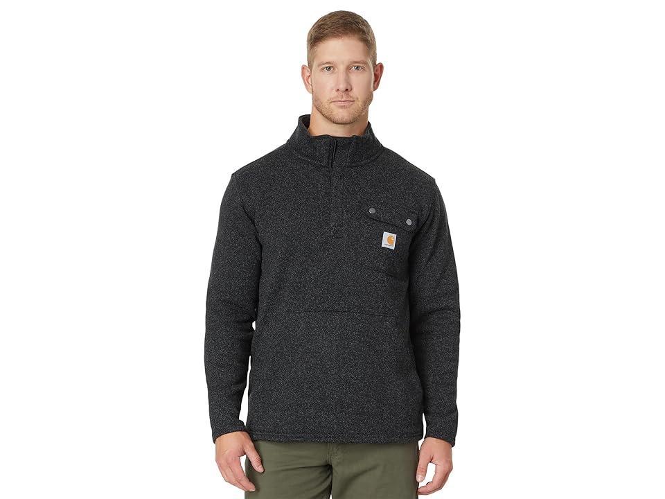 Carhartt Relaxed Fit Midweight 1/4 Zip Pocket Sweater Fleece Men's Sweater Product Image