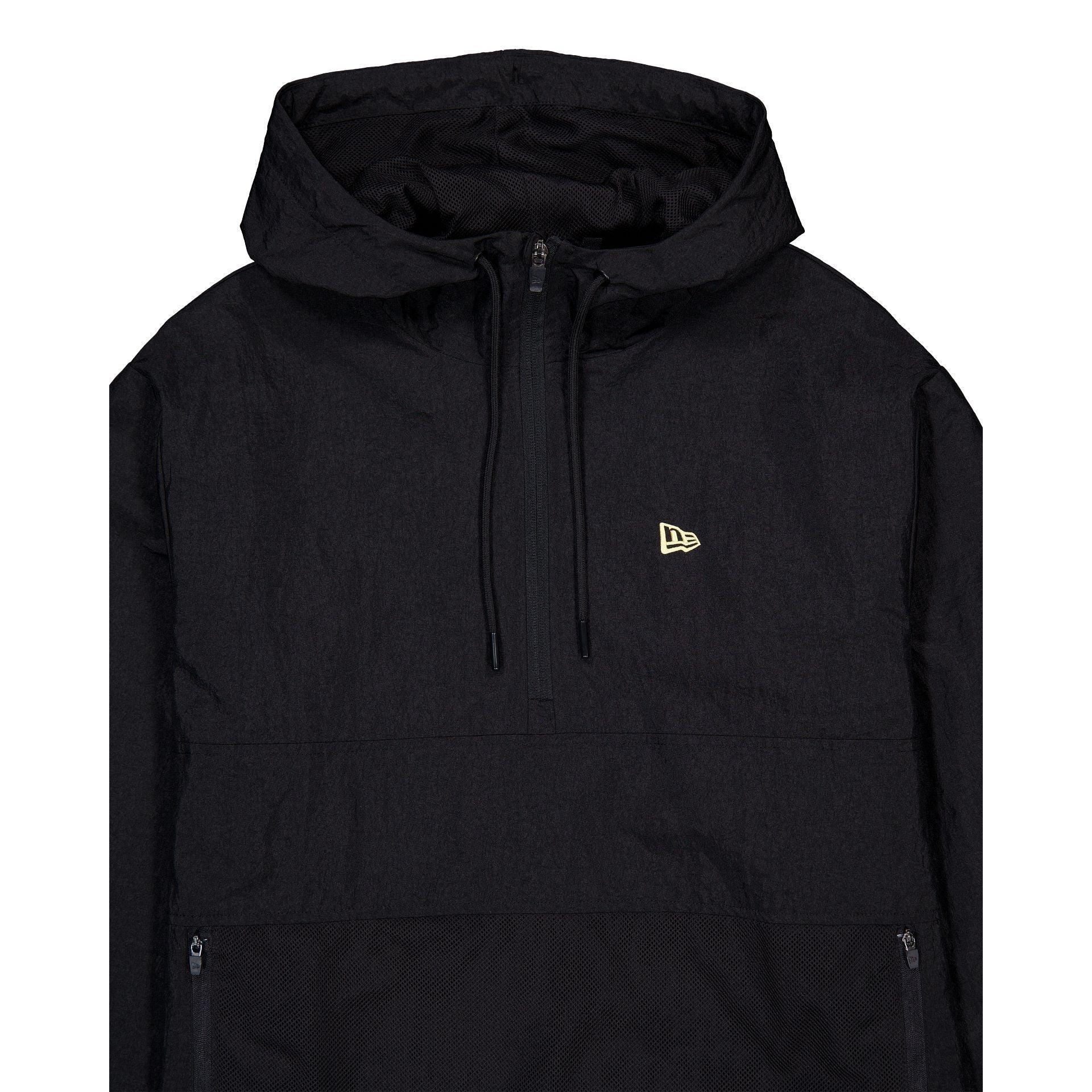 New Era Cap Essential Black Windbreaker Male Product Image