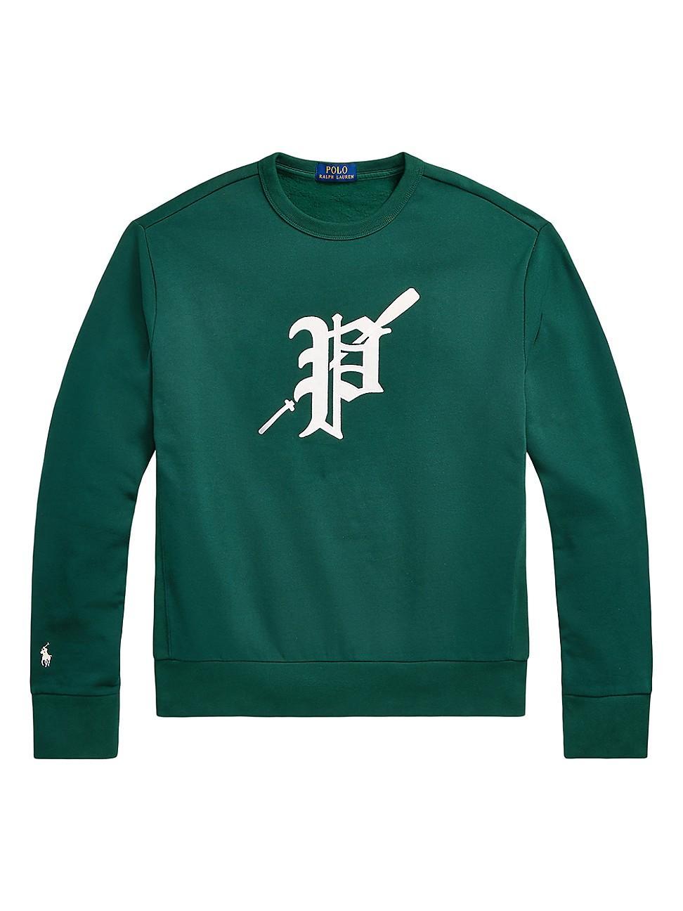 Mens Logo Cotton-Blend Sweatshirt Product Image