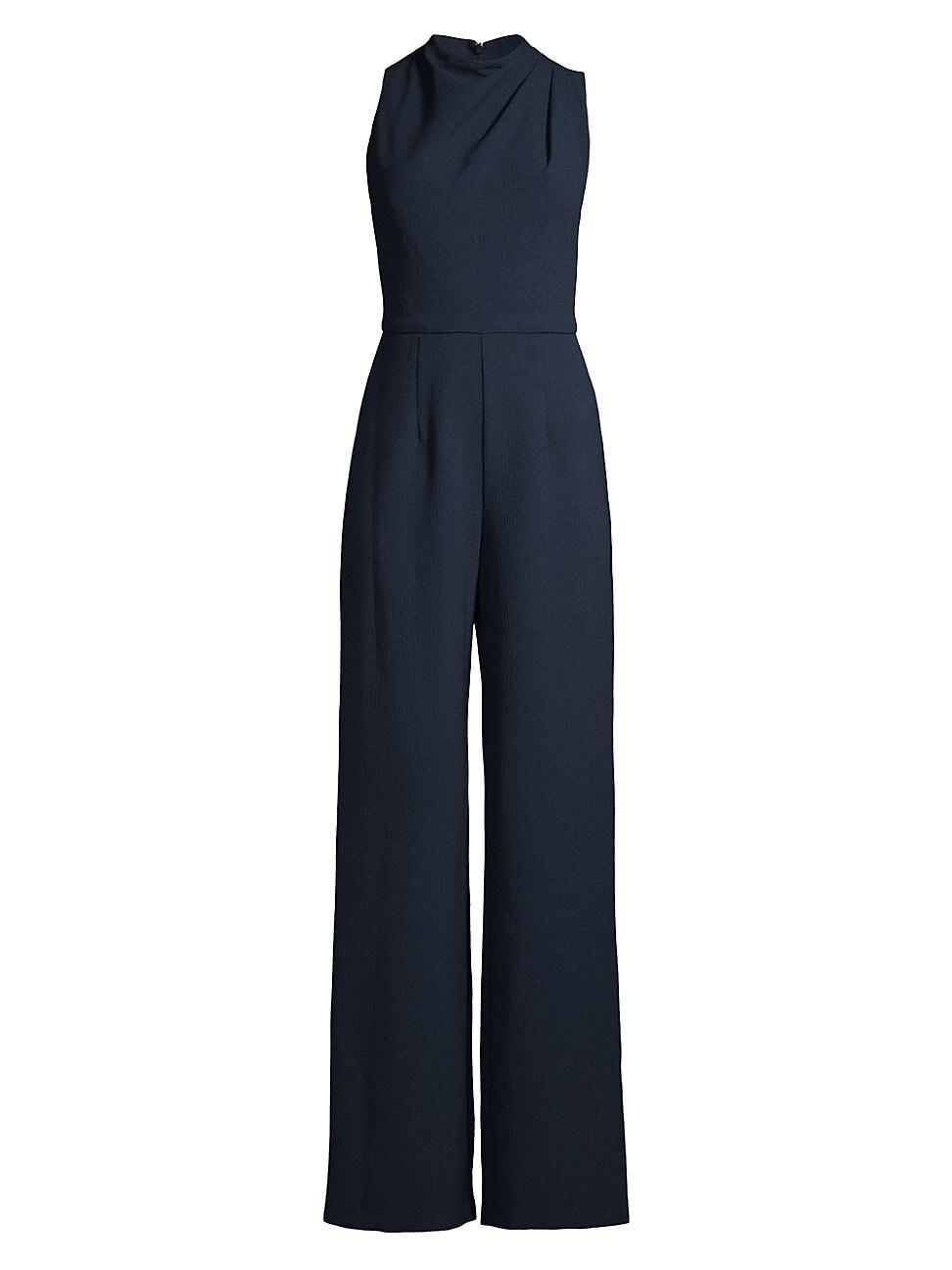 Womens Corinne Sleeveless Flared-Leg Jumpsuit Product Image