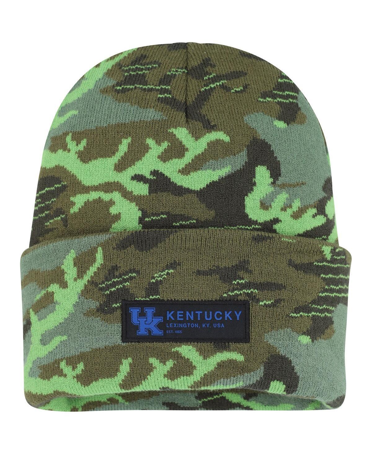 Mens Nike Camo Kentucky Wildcats Veterans Day Cuffed Knit Hat Product Image