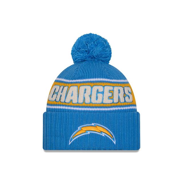 Los Angeles Chargers 2024 Cold Weather Sport Pom Knit Hat Male Product Image