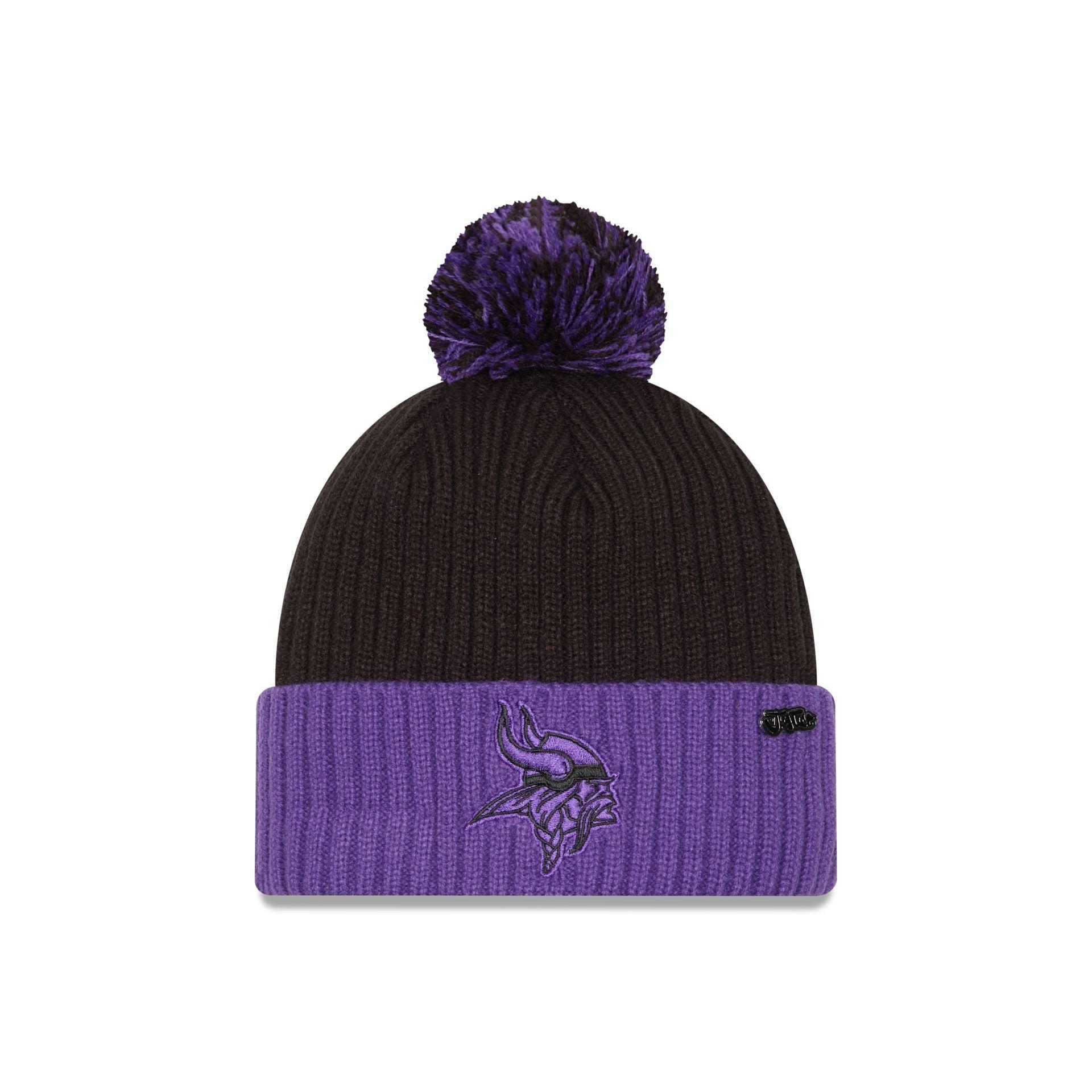 Minnesota Vikings 2024 Inspire Change Pom Knit Hat Male Product Image