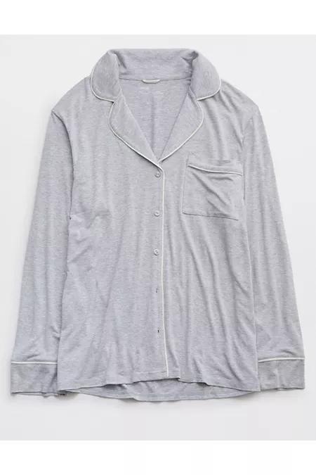 Aerie Real Soft Pajama Shirt Women's Product Image