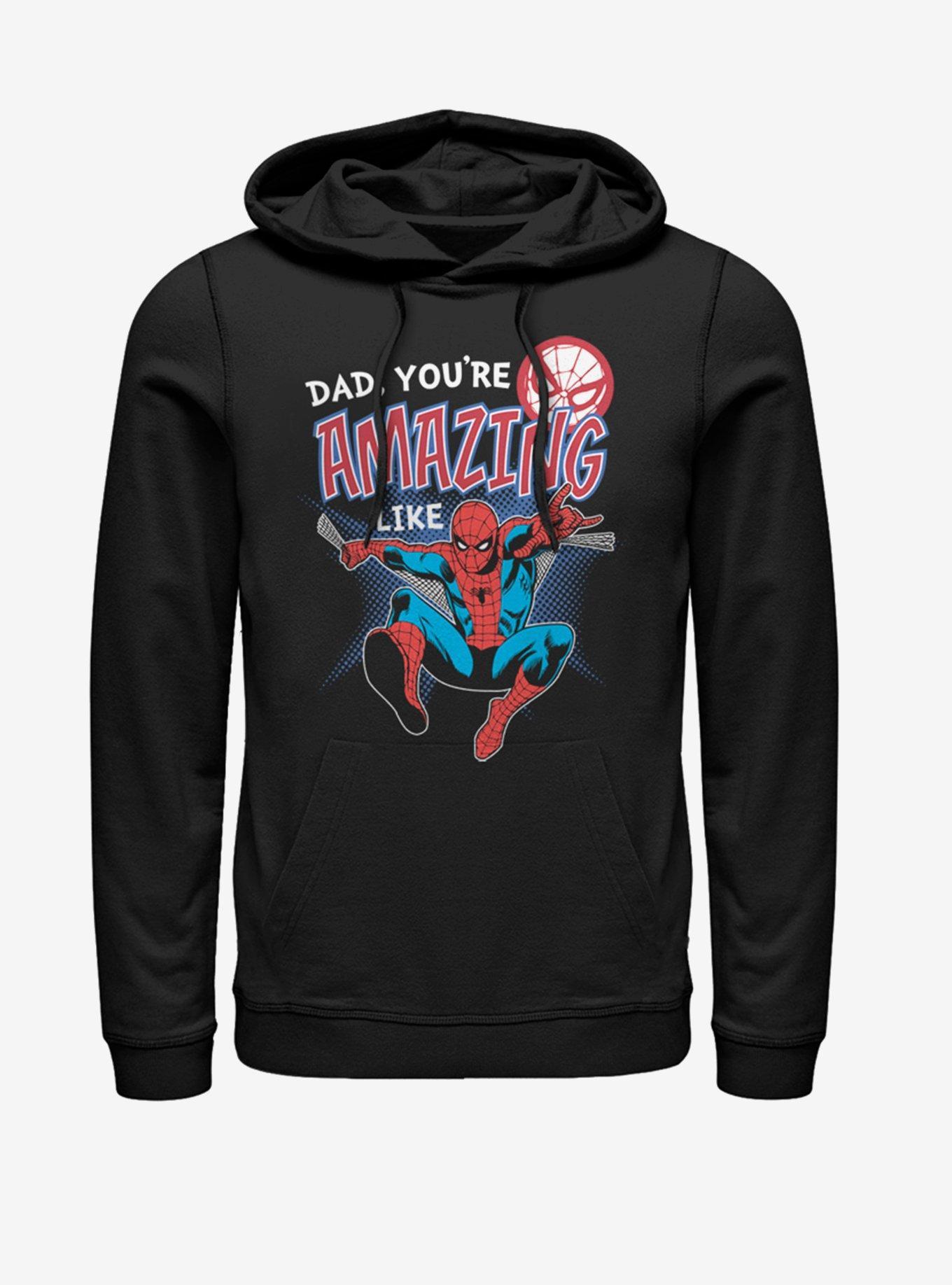 Marvel Spider-Man Amazing Like Dad Hoodie Product Image