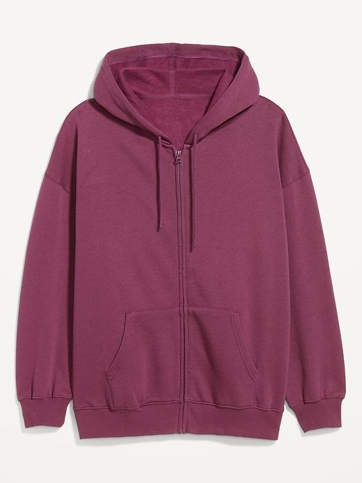 SoComfy Oversized Zip Hoodie Product Image