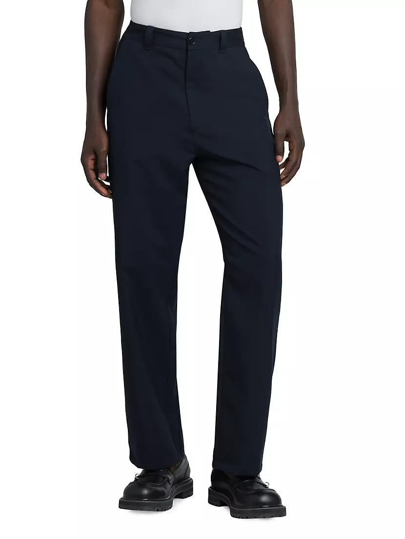 Wool Slim Trousers Product Image