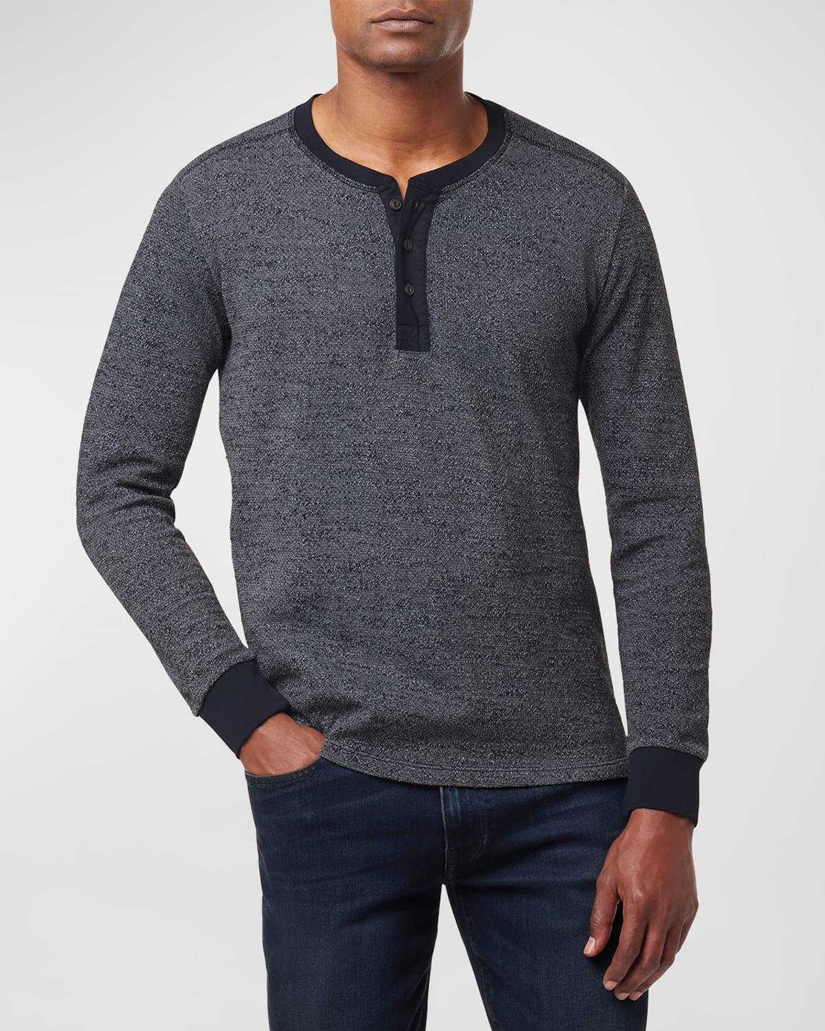 Mens Tate Waffle Henley Shirt Product Image