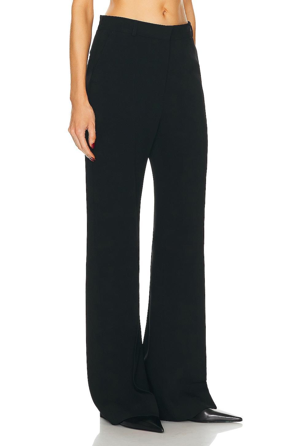 Toteme Flared Evening Trouser Black. (also in 34). Product Image