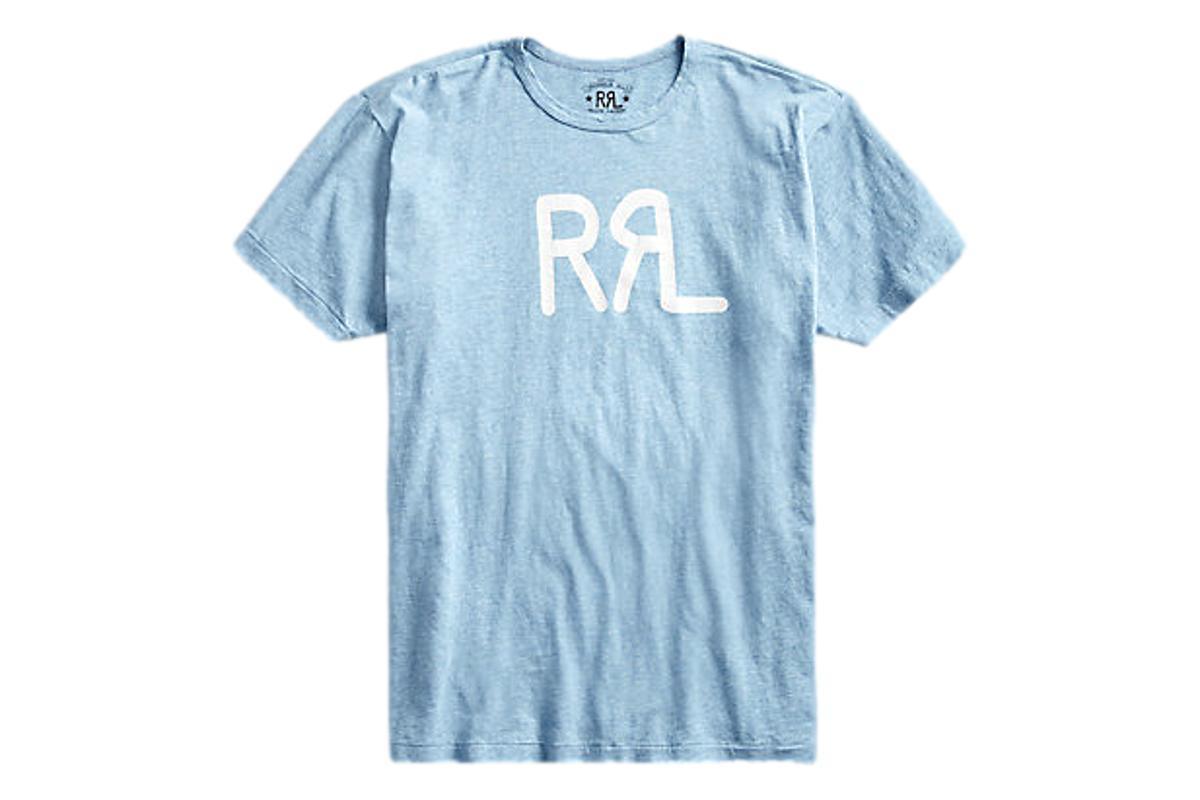 Logo Jersey T-Shirt Heather Blue Product Image