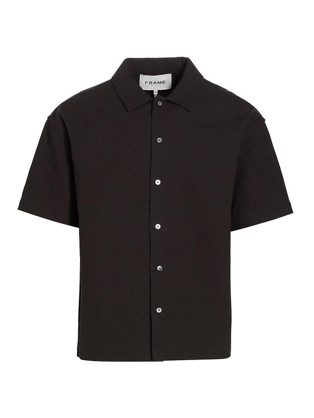 Mens Waffle Textured S/S Shirt Product Image