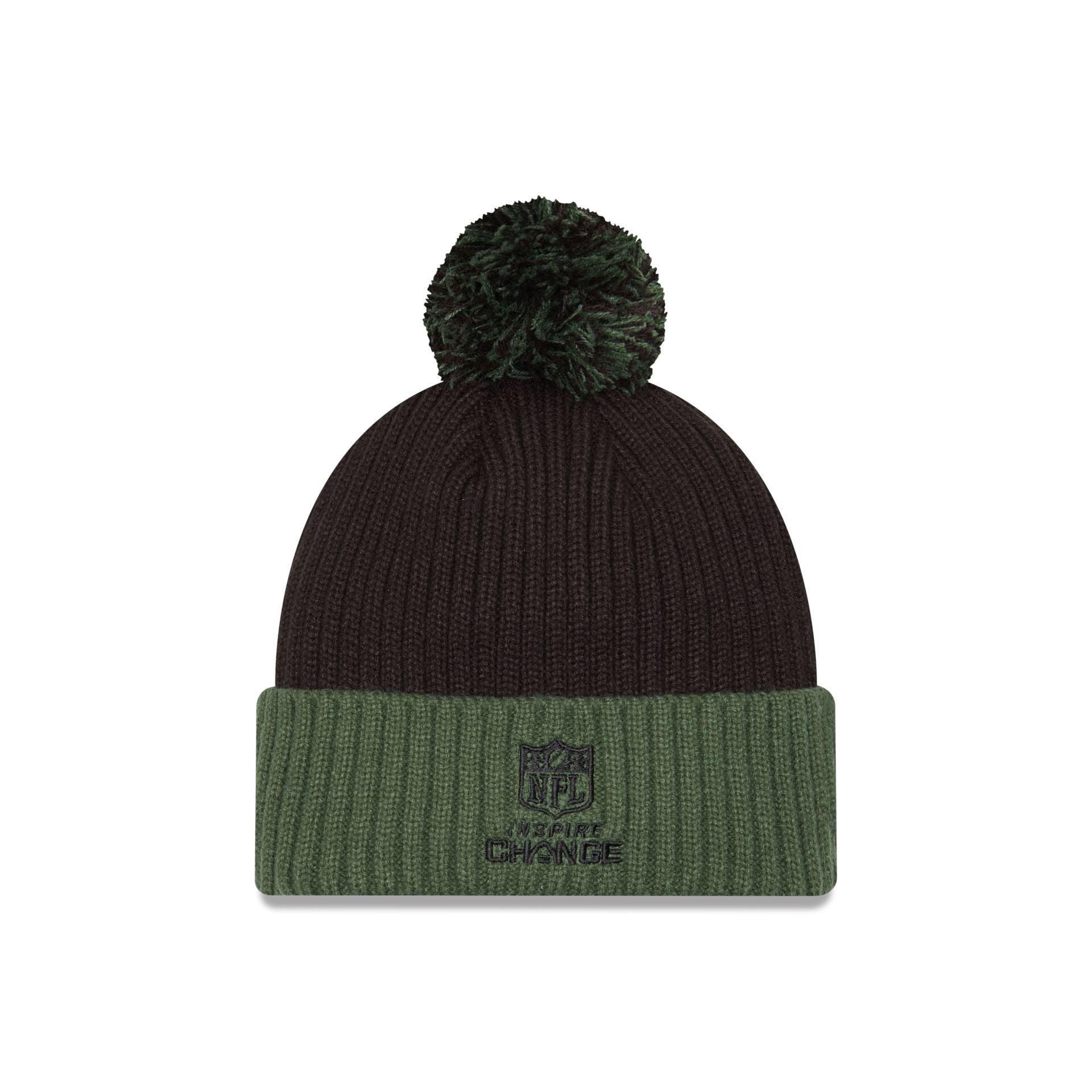 Green Bay Packers 2024 Inspire Change Pom Knit Hat Male Product Image