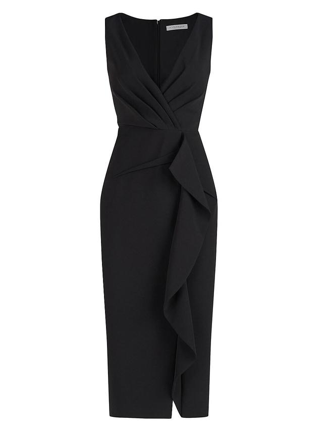 Womens Brynn Stretch Crepe Sheath Dress Product Image