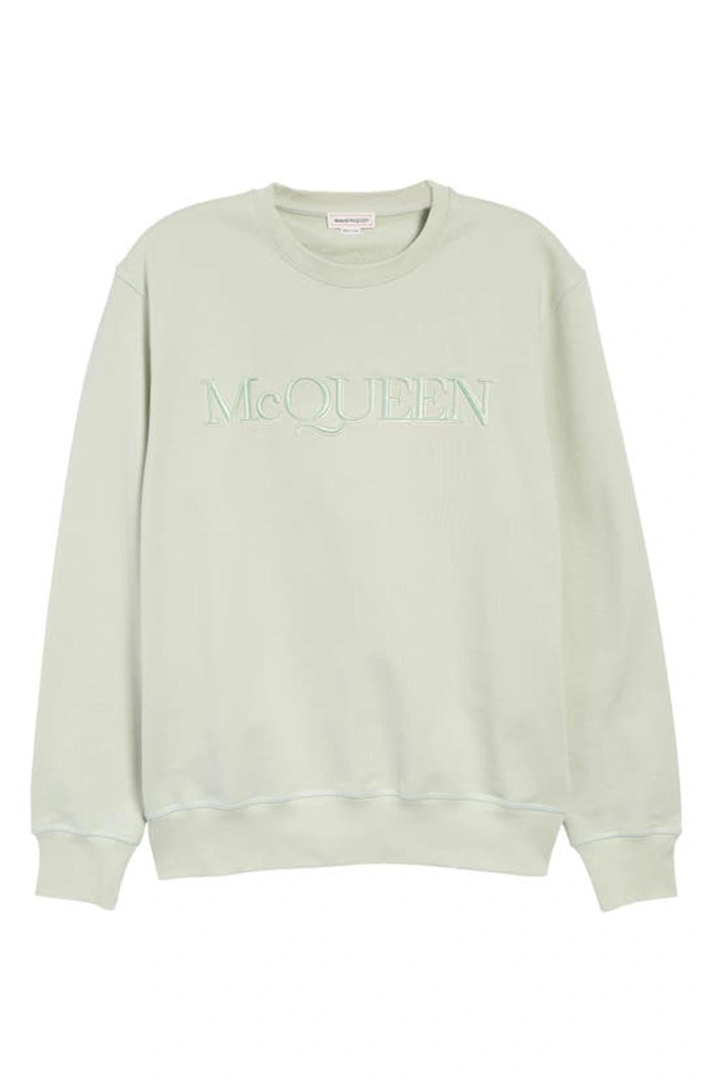 Embroidered Logo Sweatshirt In White Product Image