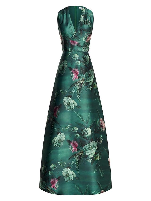 Womens Rosalind Floral Print Gown Product Image