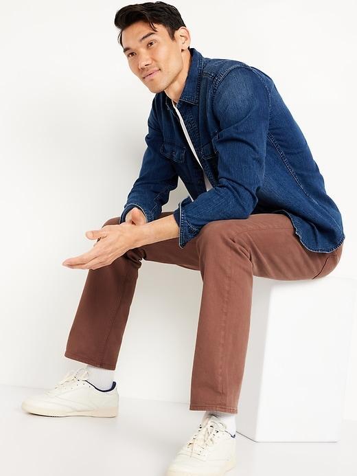 Straight Five-Pocket Pants Product Image