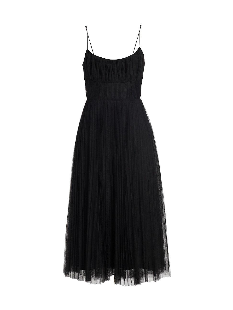 Womens Tulle Midi-Dress Product Image