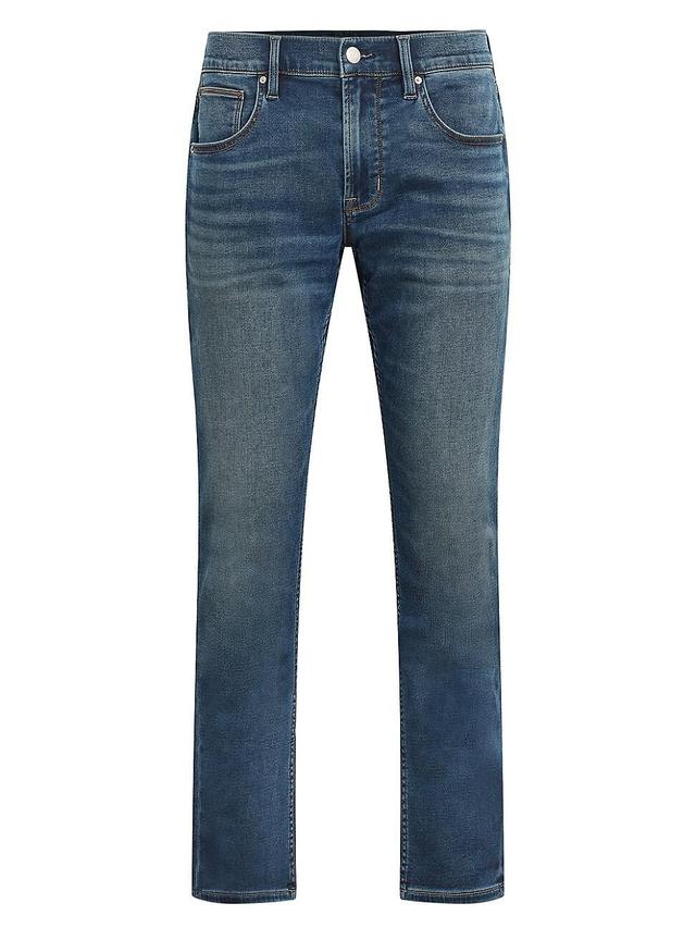 Mens Blake Stretch Straight-Leg Jeans Product Image