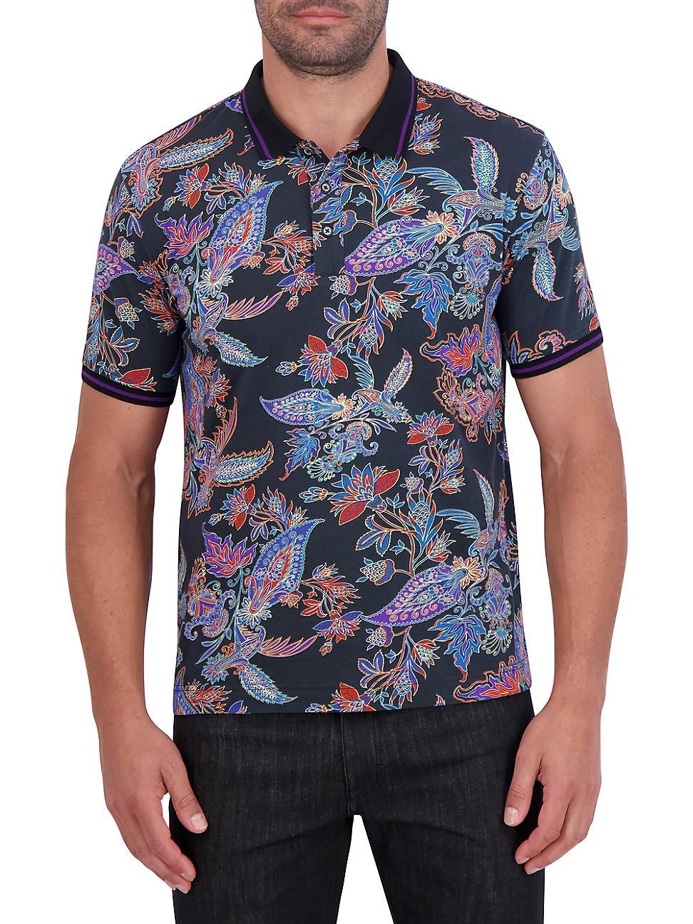 Robert Graham Ascona Paisley Polo Product Image