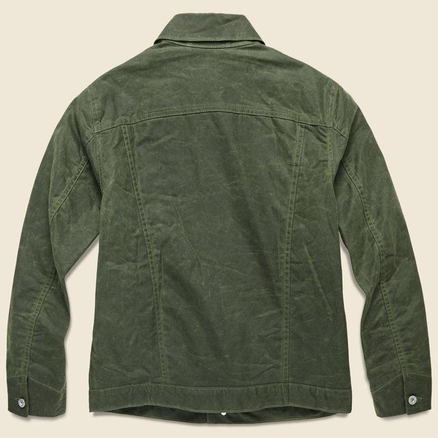 Supply Jacket - Blanket Lined Waxed Olive Ridgeline Product Image