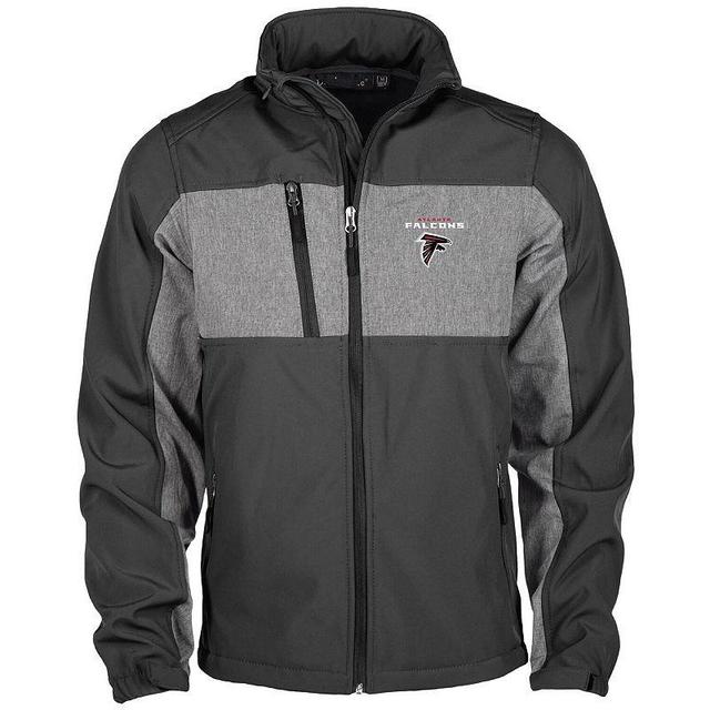 Mens Dunbrooke Atlanta Falcons Circle Zephyr Softshell Full-Zip Jacket Product Image