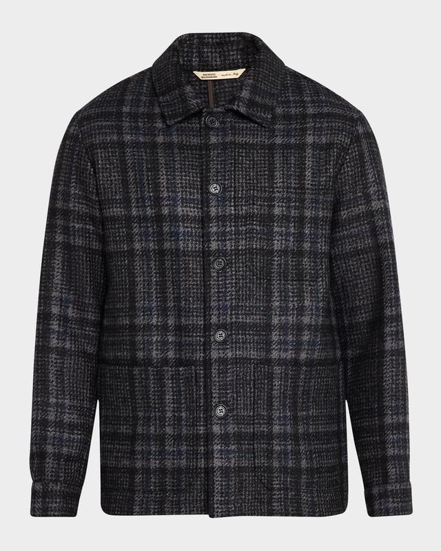 Men's Plaid Chore Jacket Product Image