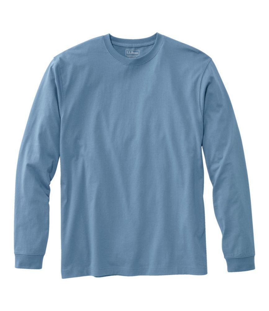 
                            Men's Carefree Unshrinkable Tee, Traditional Fit, Long-Sleeve
                         Product Image