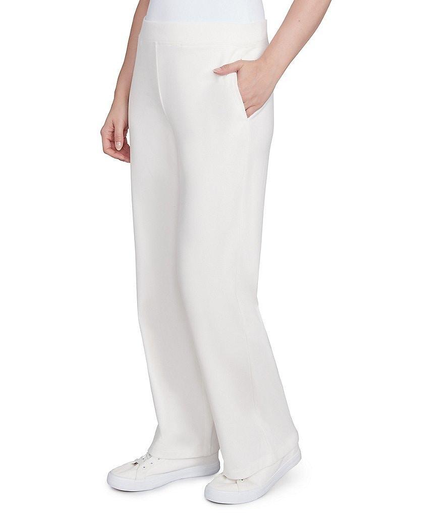 Ruby Rd. Luxe Rib Straight Leg Pull-On Pants Product Image