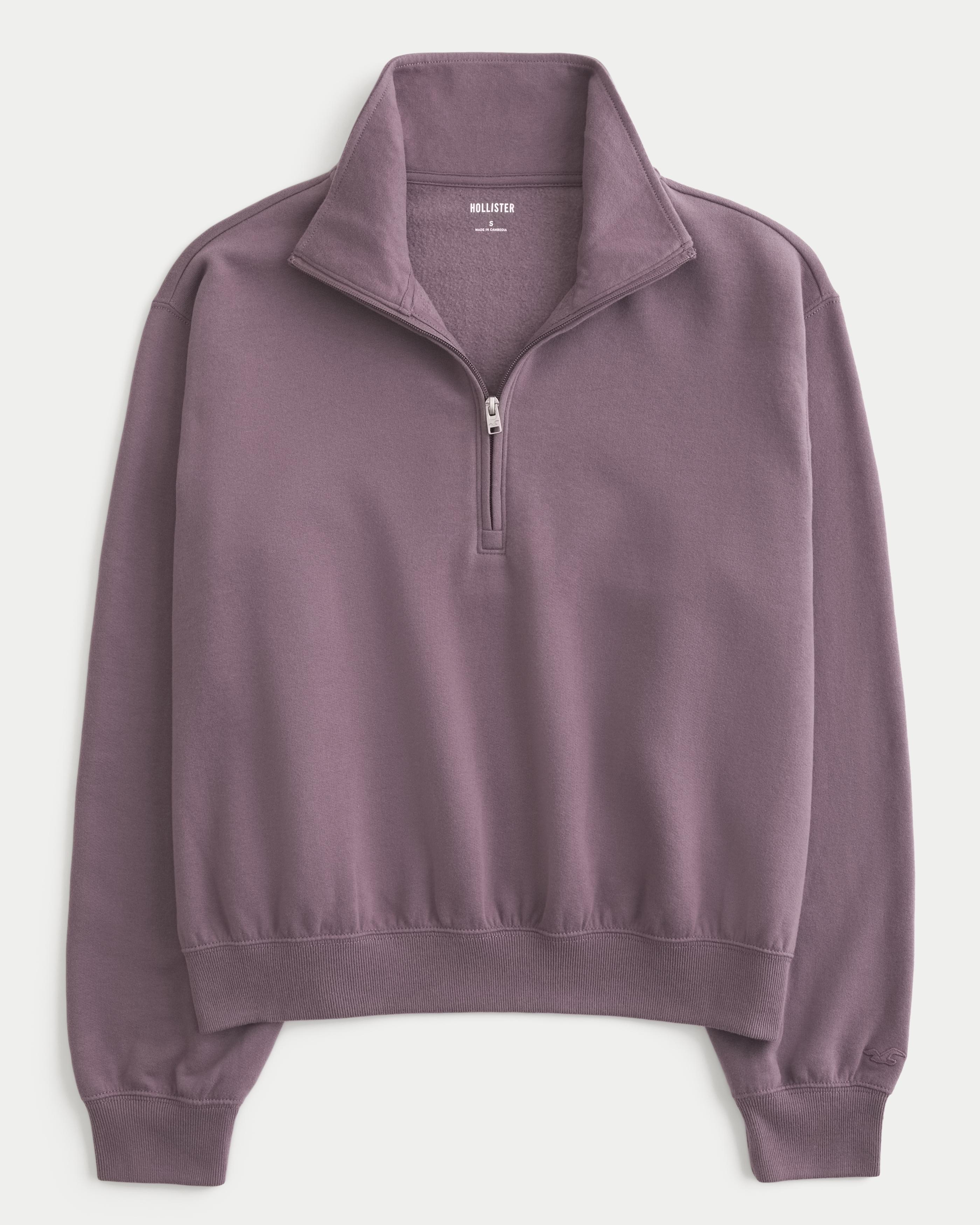 Easy Half-Zip Sweatshirt Product Image