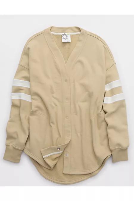 OFFLINE By Aerie Throw-back Long Sleeve Baseball Shirt Women's Product Image