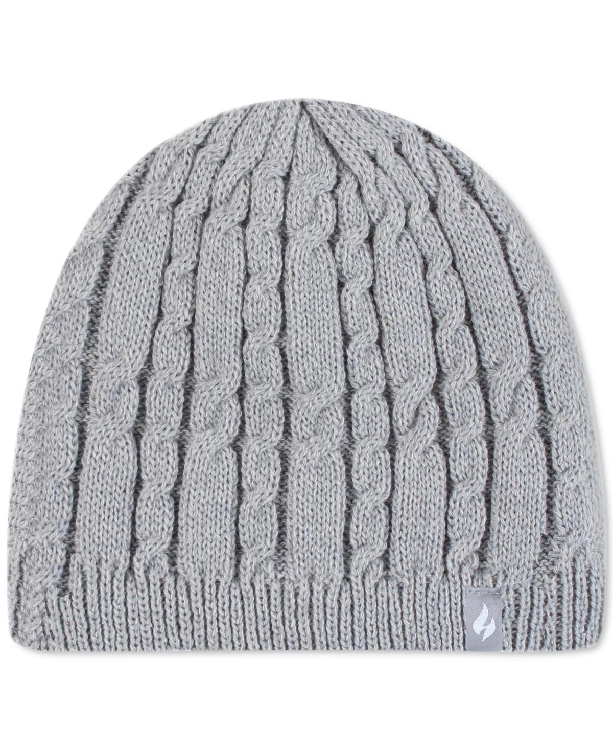 Womens Heat Holders Heatweaver Lined Cable Knit Beanie Product Image