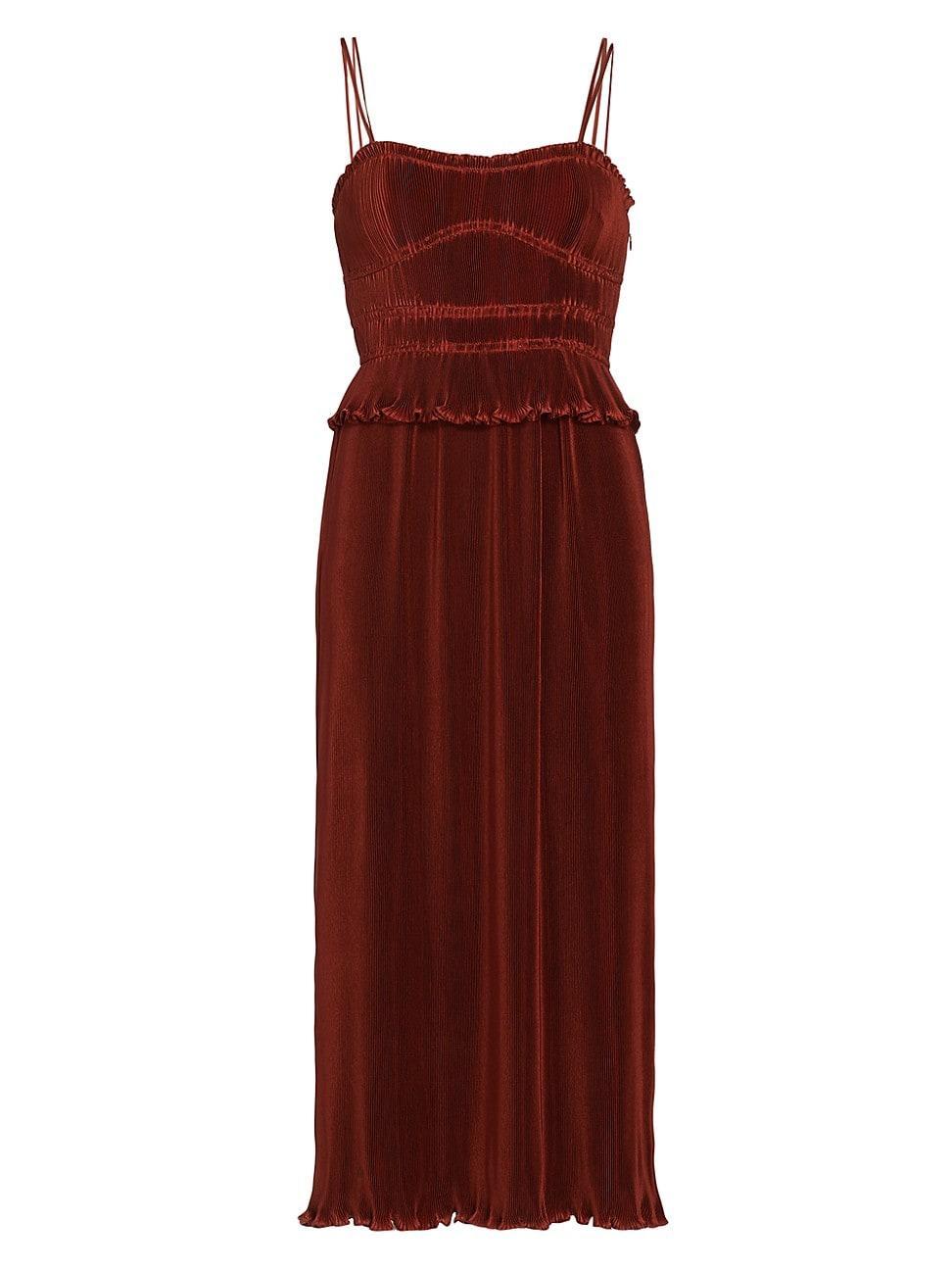 Womens Brisha Tiered Midi-Dress Product Image