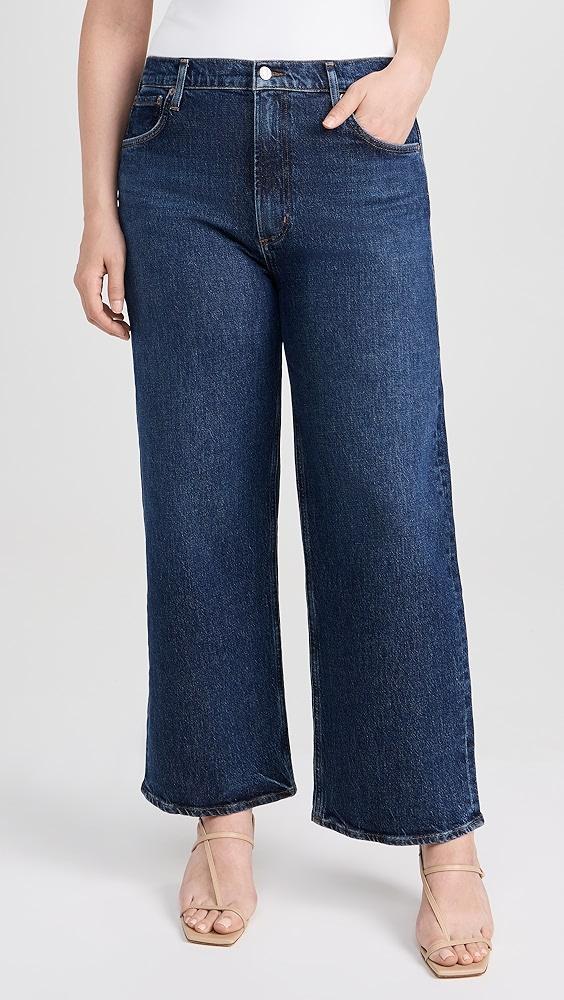 AGOLDE Ren: High Rise Wide Leg Jeans | Shopbop Product Image