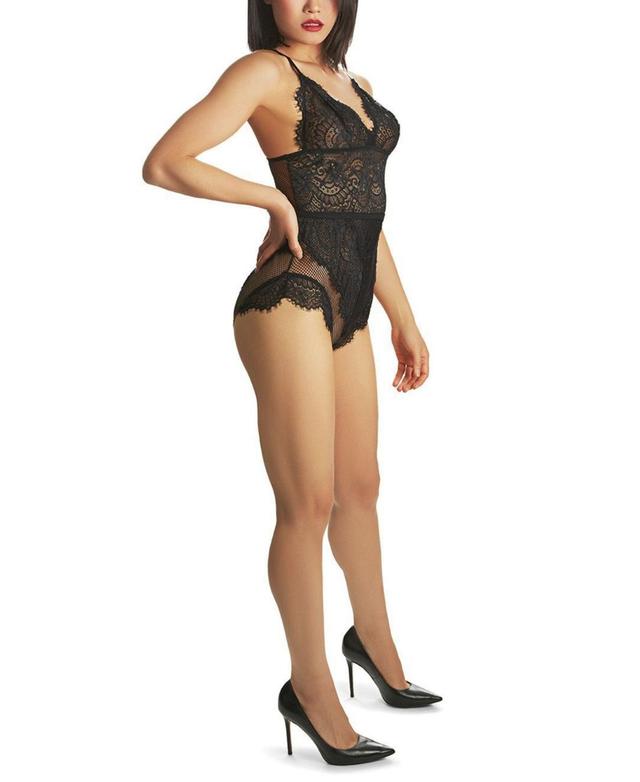 MeMoi Adalene Sheer Lingerie Bodysuit Product Image