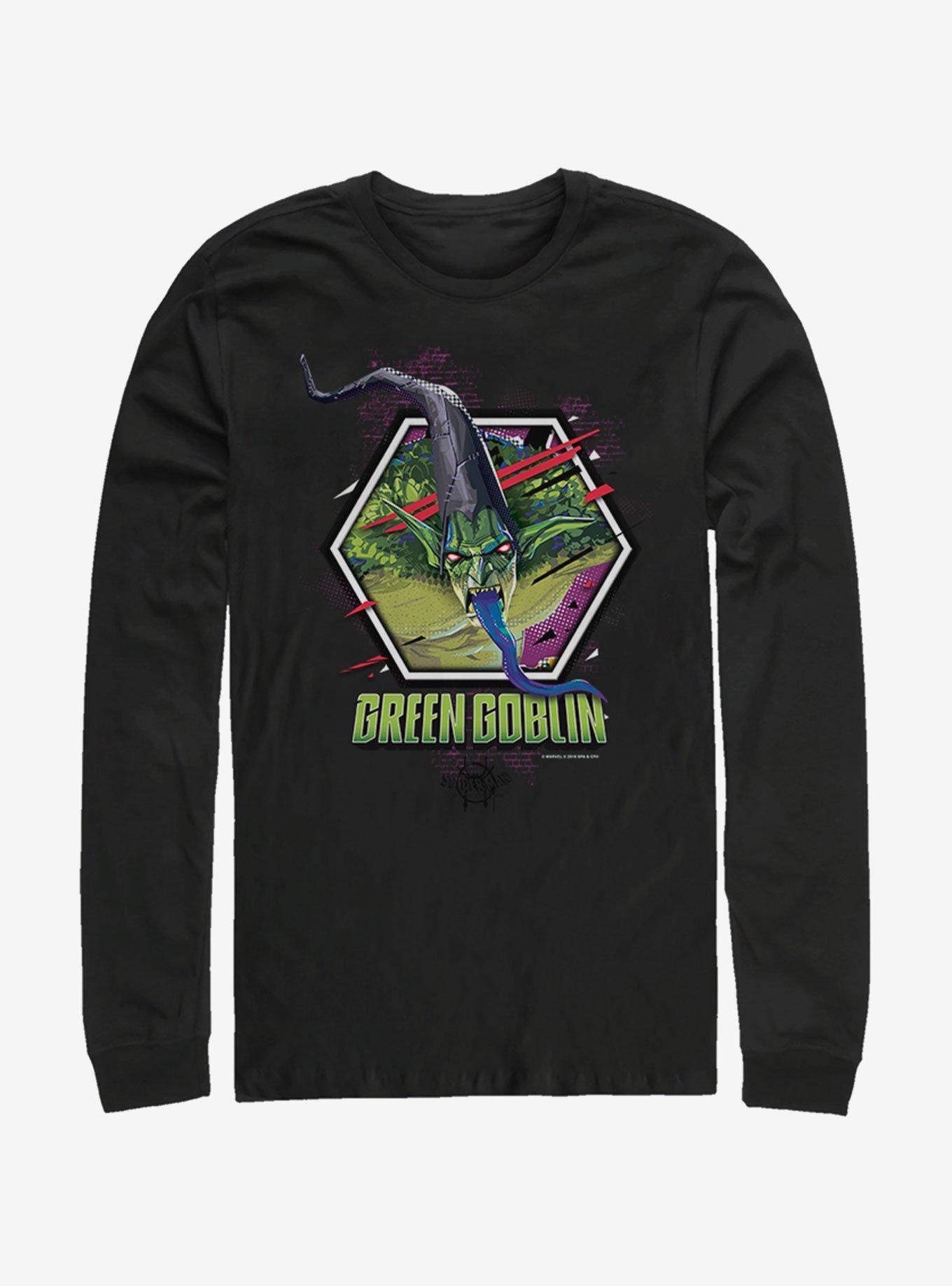 Marvel Spider-Man Goblin Rage Long-Sleeve T-Shirt Product Image