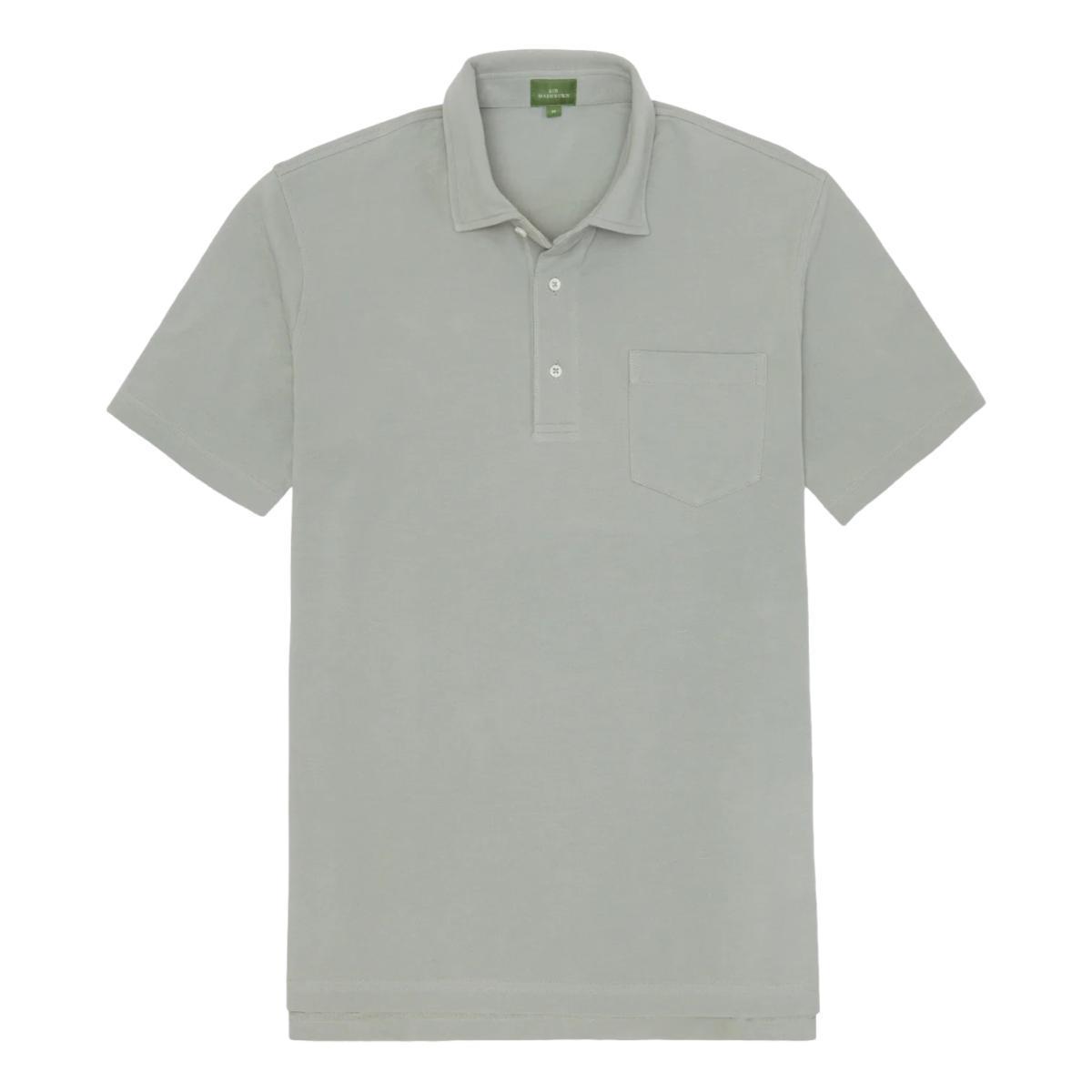 Short-Sleeved Polo Sage Pima Pique product image