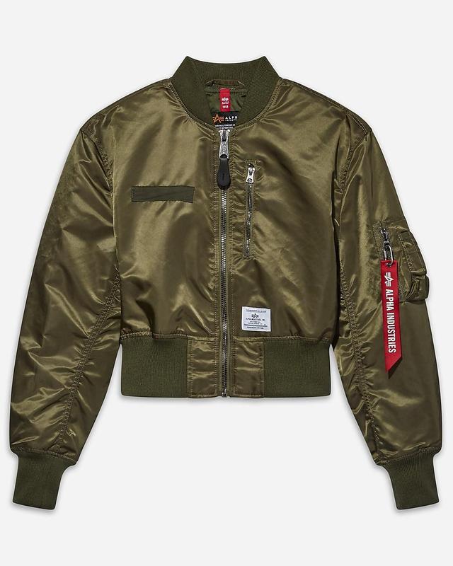 Women's Alpha Industries® L-2B GEN II cropped flight jacket Product Image