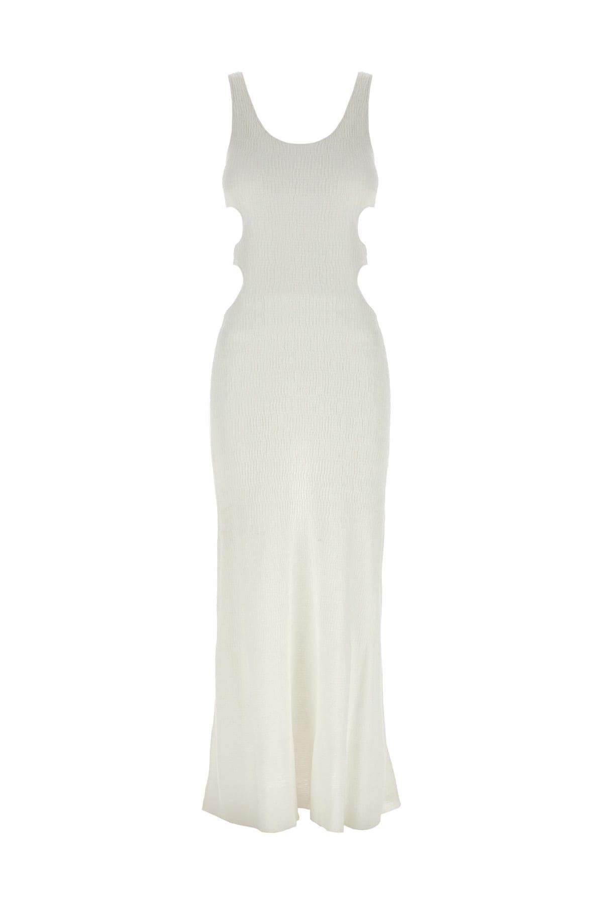 CHLOÉ Abito Cut Out In White Product Image